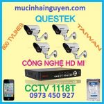 Trọn bộ Camera hồng ngoại QUESTEK QTX-1118