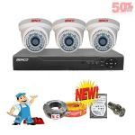 Lắp Đặt Trọn Bộ 3 Camera AHD Giá Rẻ