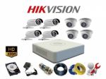 TRỌN BỘ 8 CAMERA HIKVISION HD TVI 720p