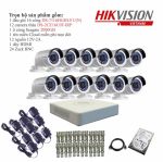 TRỌN BỘ 12 CAMERA HIKVISION HD TVI 720P